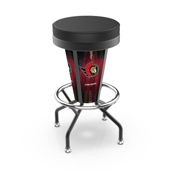 Lighted Ottawa Senators 30" Swivel Bar Stool